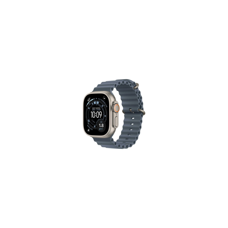 Montre Connectée Apple Watch Ultra 3 Cellulaire 5G 49mm Titane Noir avec Bracelet Océan - Neuf — Apple · Smarty Paris 18e